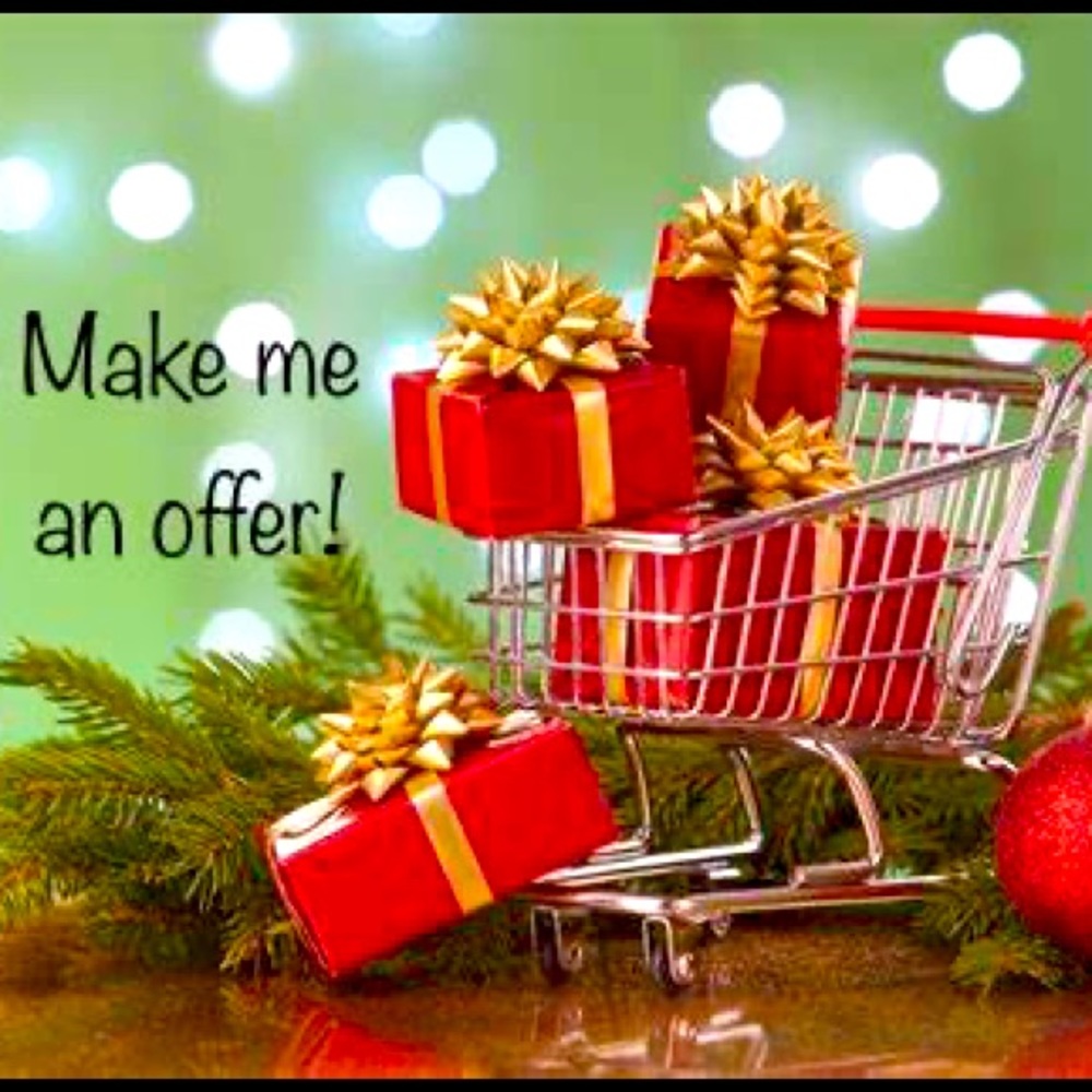 Offers welcome! Bundle to save more! Thanks for shopping my closet! 🥰🎄